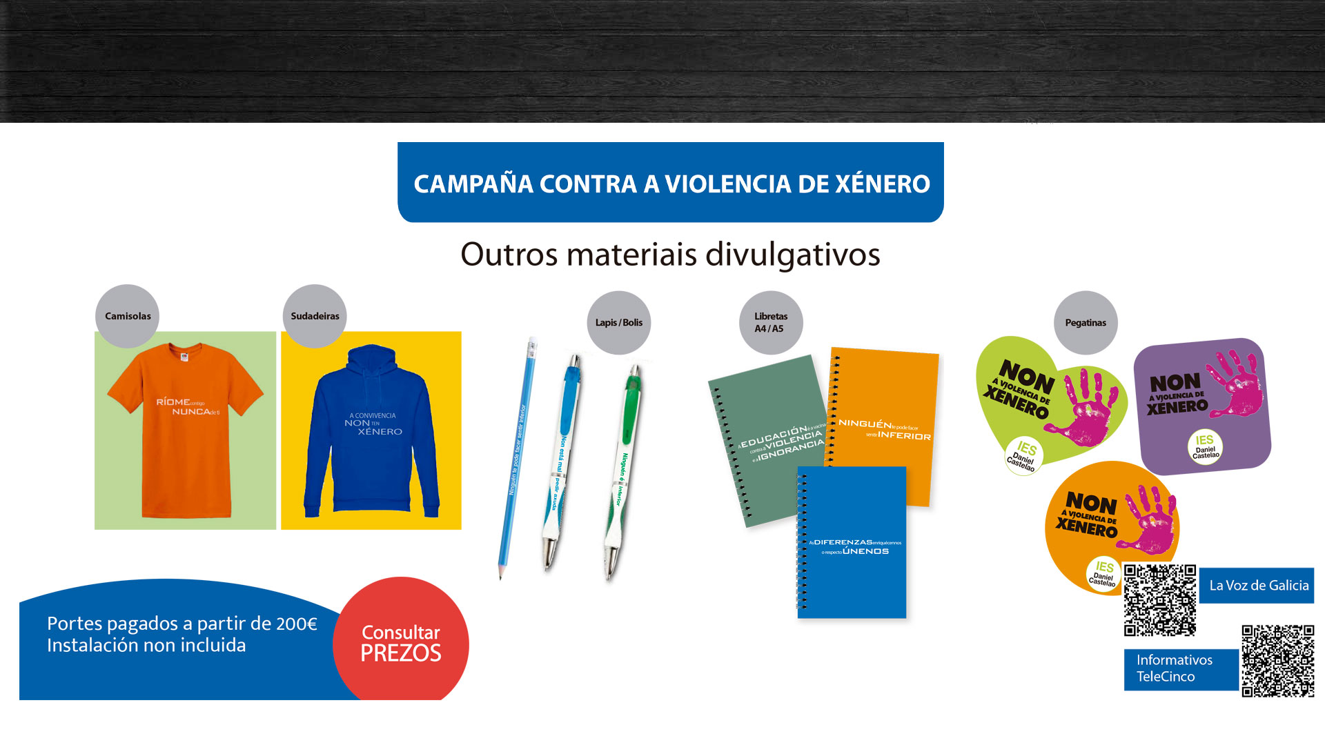 Campaña contra a violencia de xénero