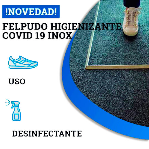 Felpudo higienizante Covid 19